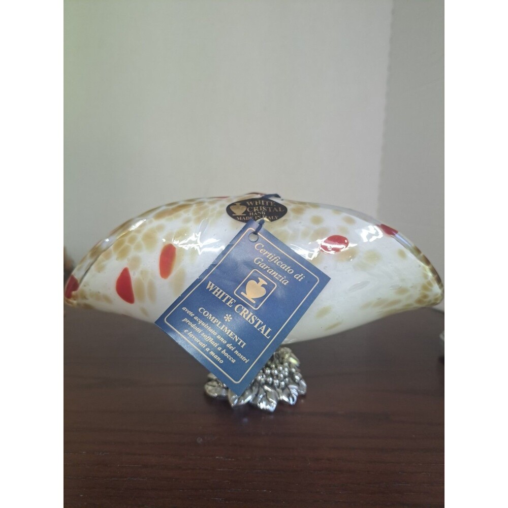 Certificato Di Garanzia White Crystal Handmade Folded White Crystal Tutti Frutti
